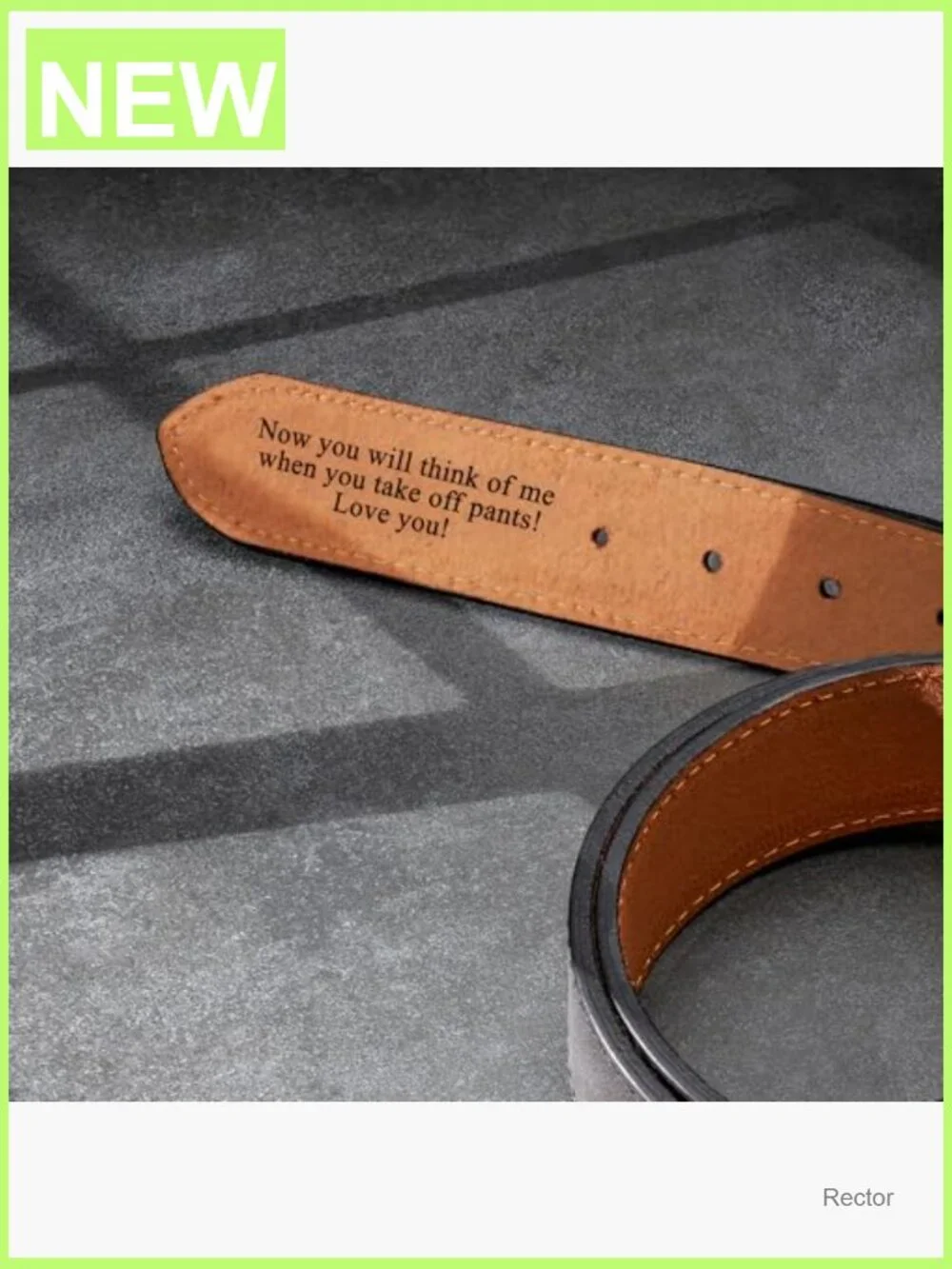 European Full Grain Leather Casual Belt, Classic Men's Belt
